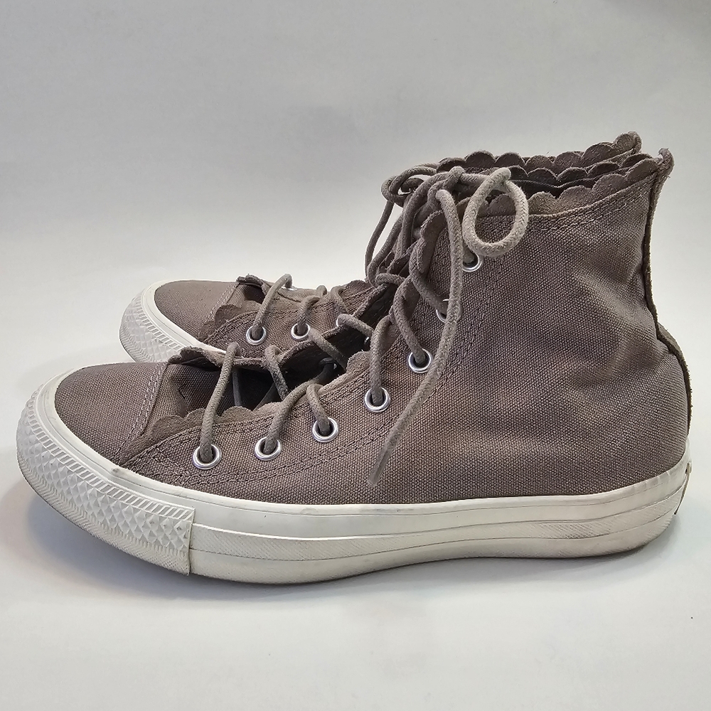 Converse Frilly Thrills High Top Sneakers W6.5